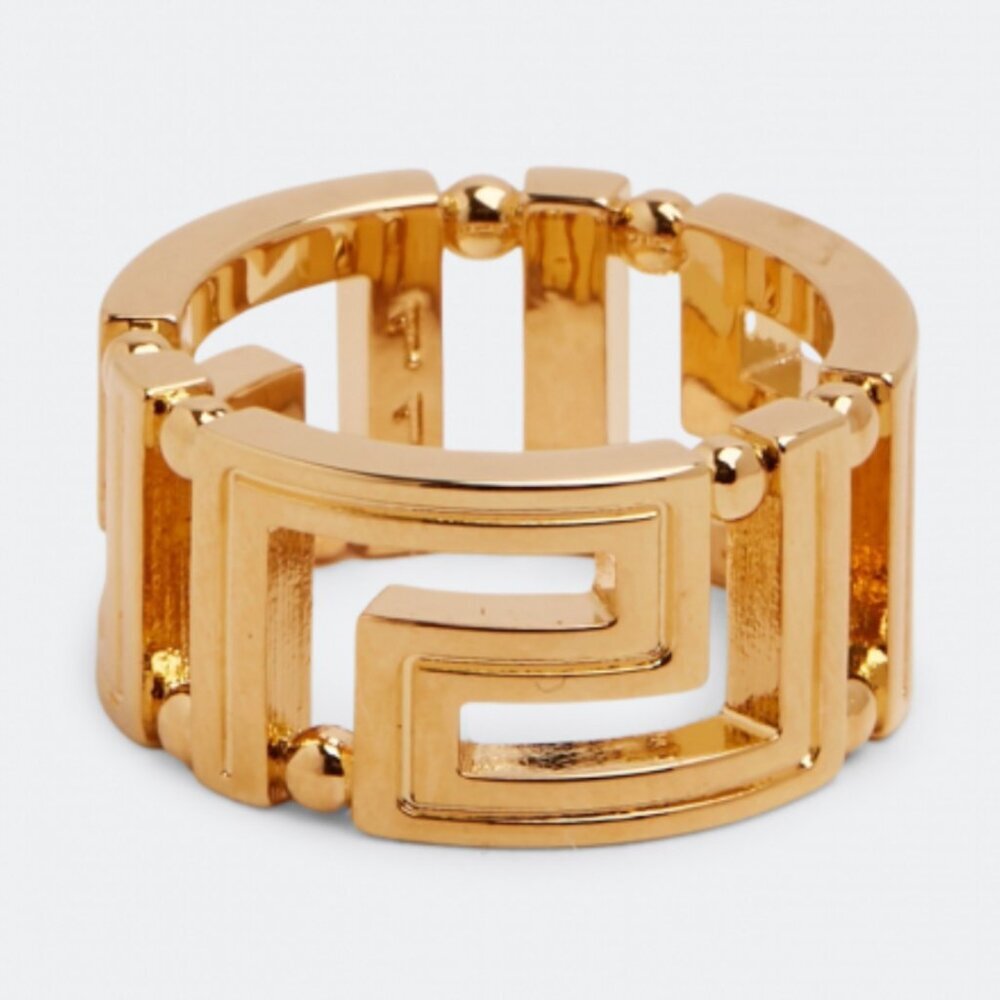 Versace Gold Men's Ring